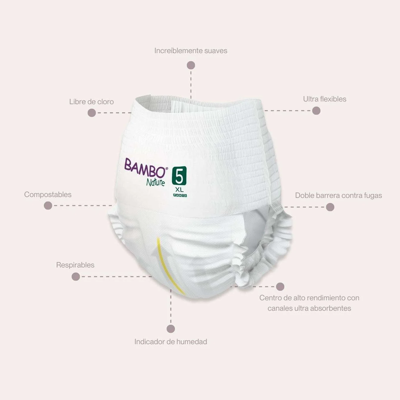 Bambo Nature Pants de Entrenamiento - Imagen 4