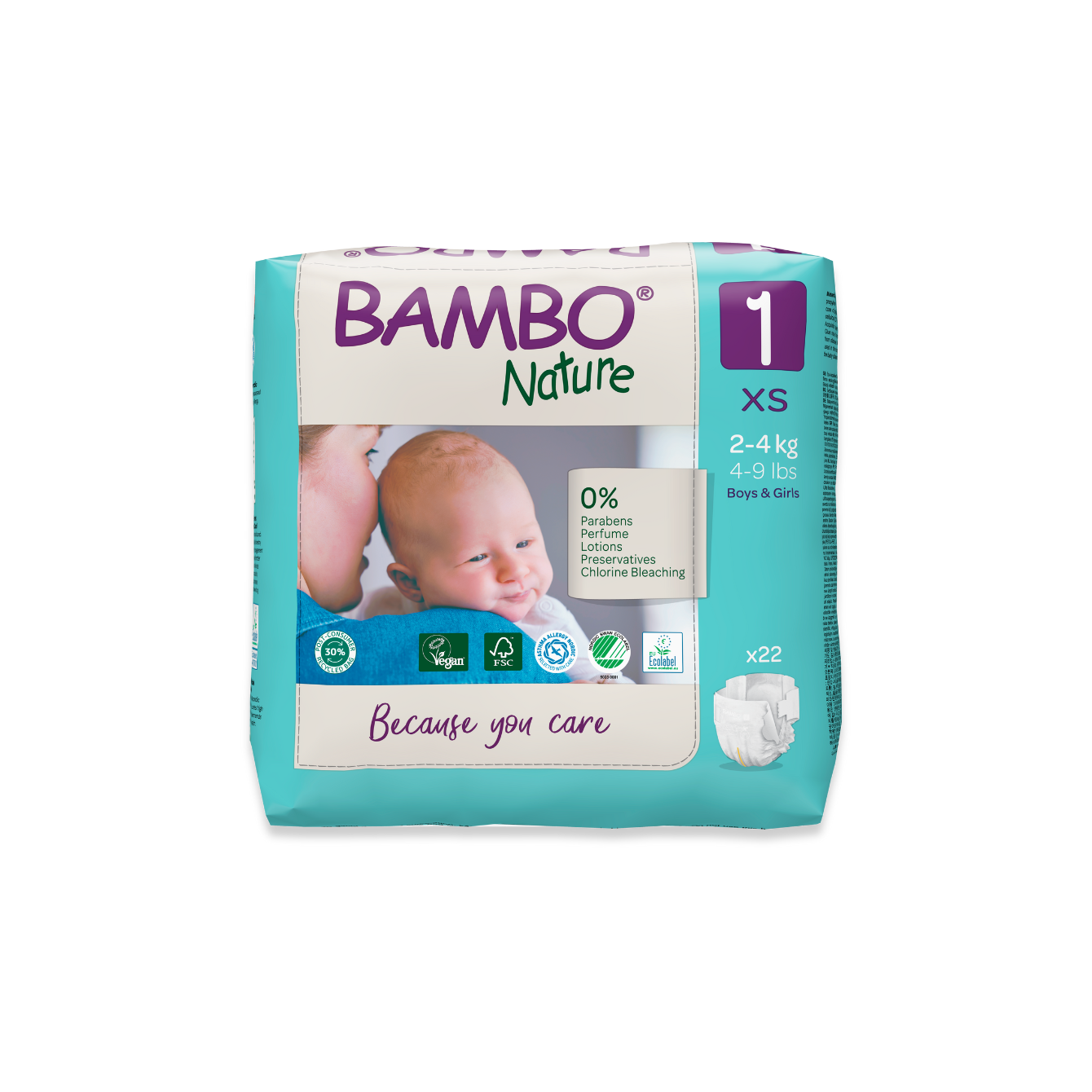 NUEVO! Cambiadores desechables Bambo - Bambo Nature Perú