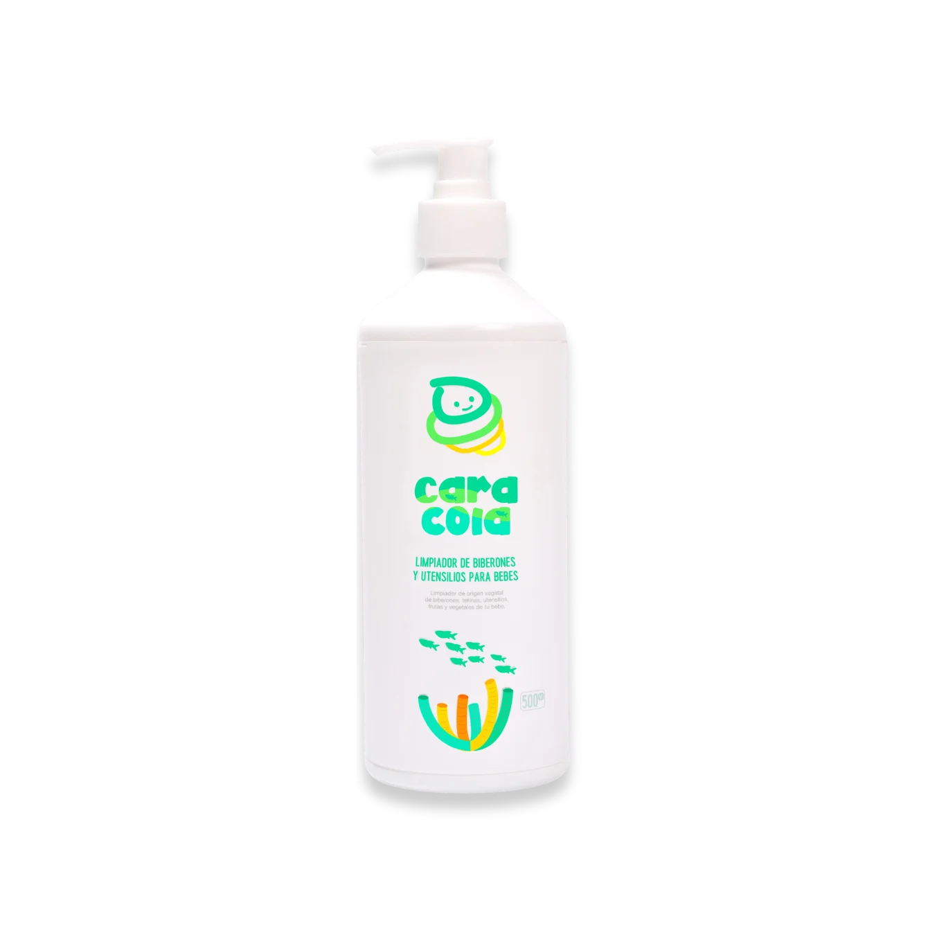 Caracola Limpiador De Biberones Y Utensilios Para Bebes 500ml