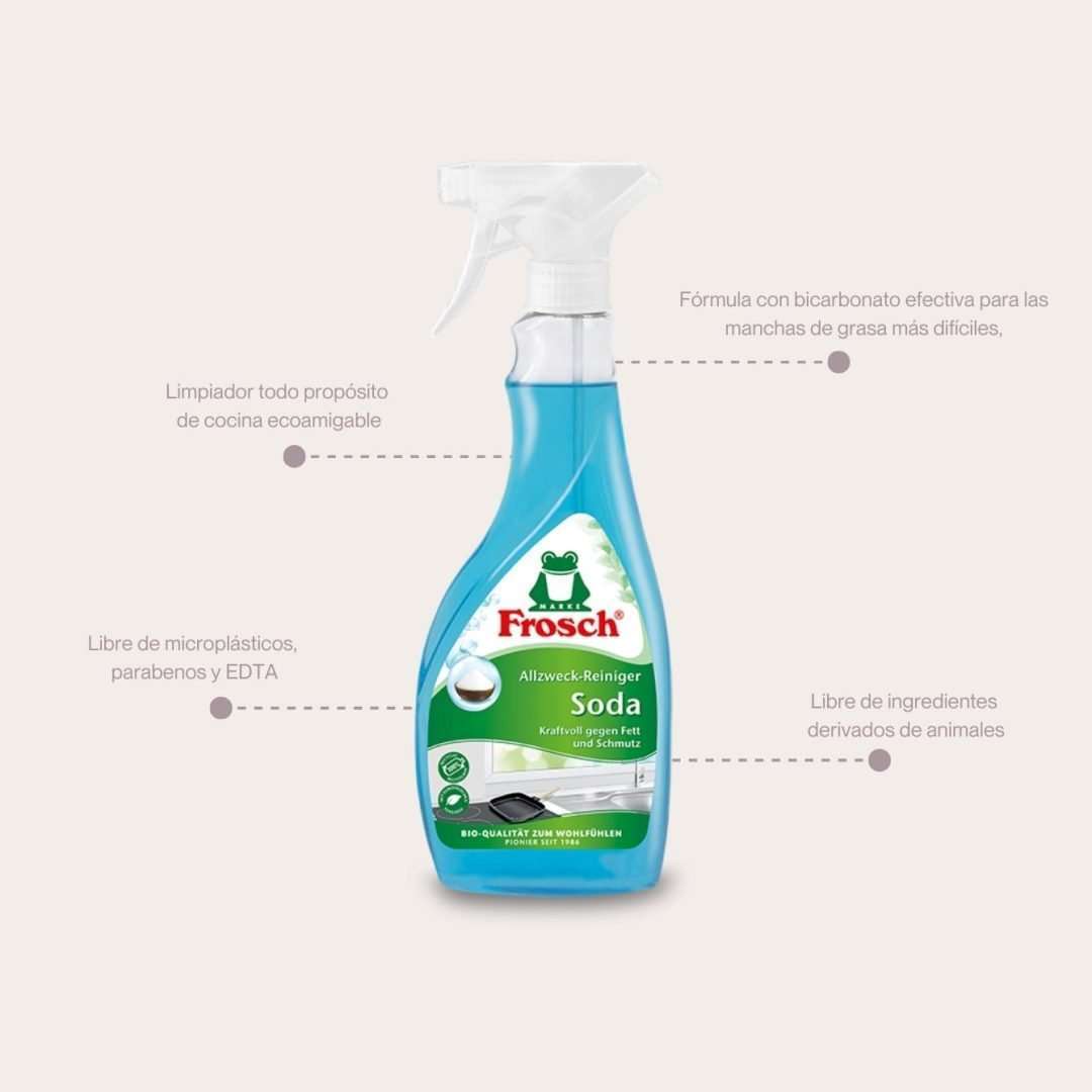 Lavavajillas Líquido Gel Soda Ecológico, 500 ml –