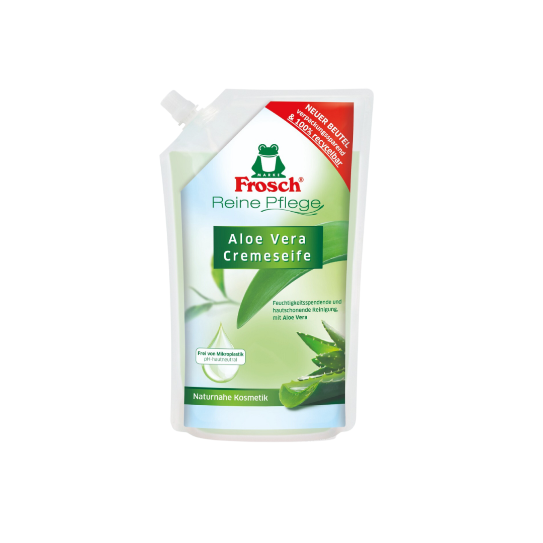 Frosch Repuesto Jabón de Manos con Aloe Vera para Piel Sensible