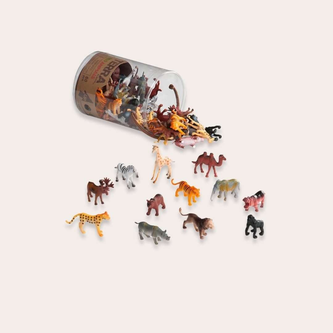 Terra Set Animales Salvajes en Tubo - Imagen 4