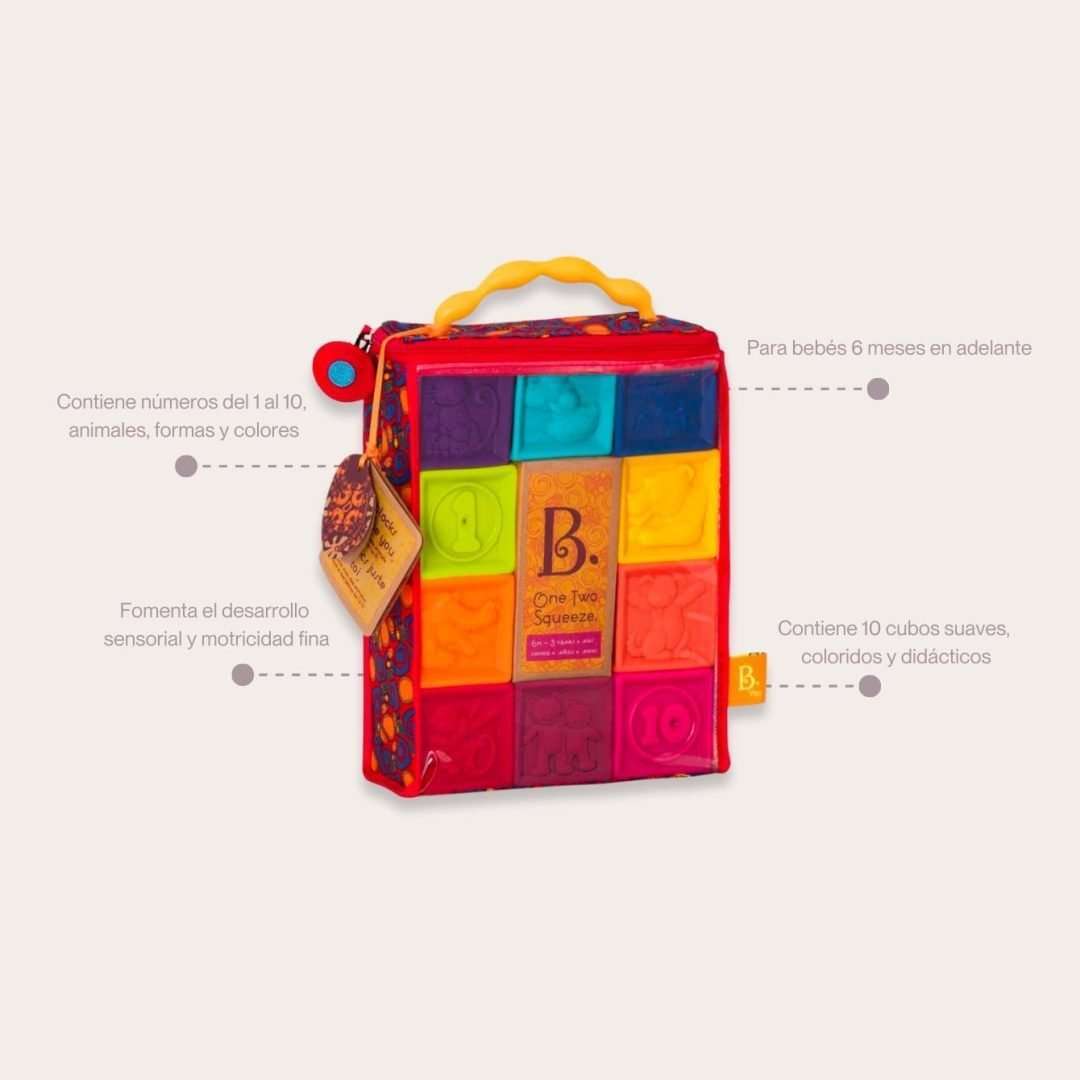 B.Toys Bloques Suaves Pequeños - Imagen 3