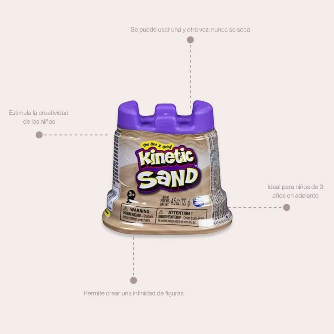 Kinetic Sand Castillo Individual - Imagen 3