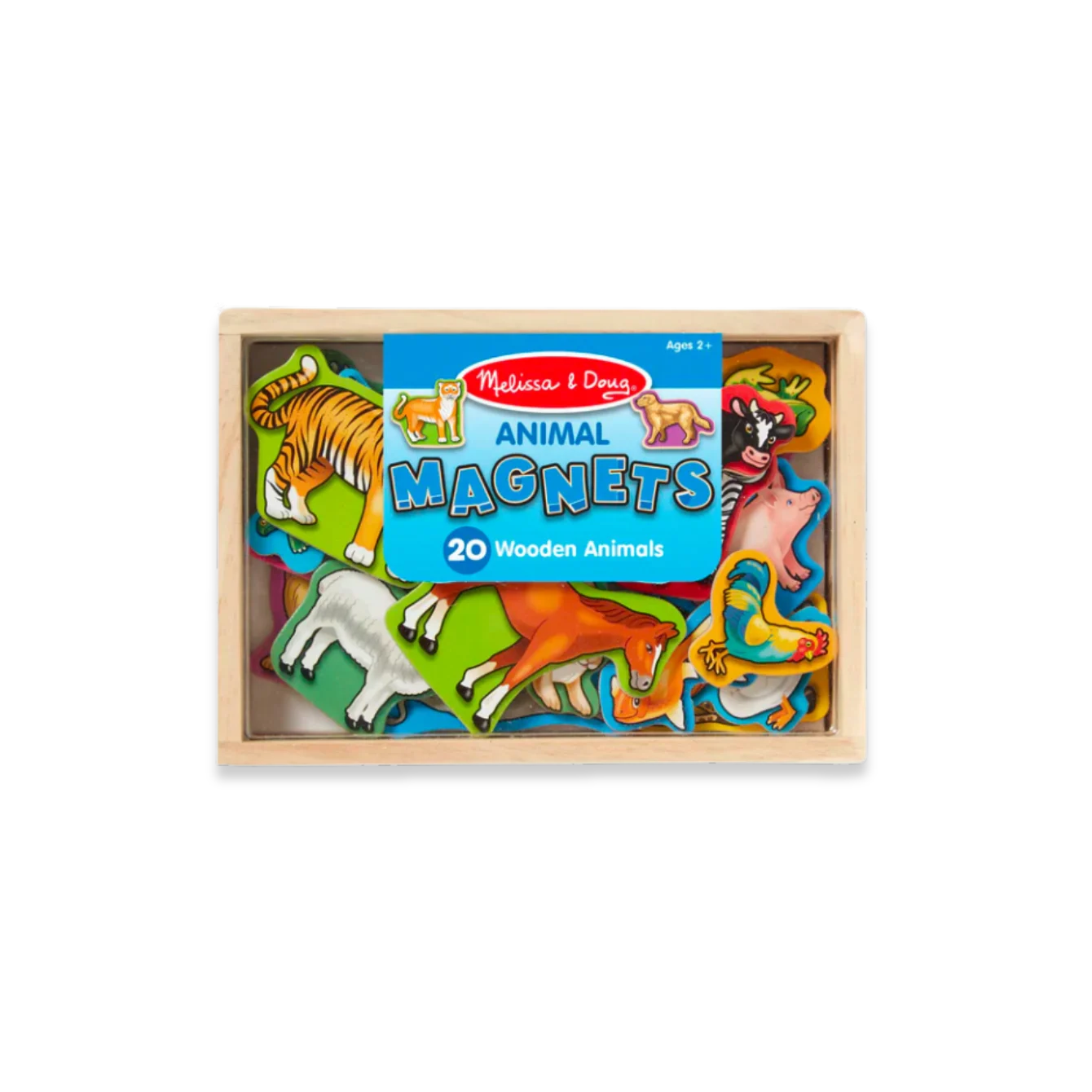 Melissa & Doug Imanes Animales de Madera