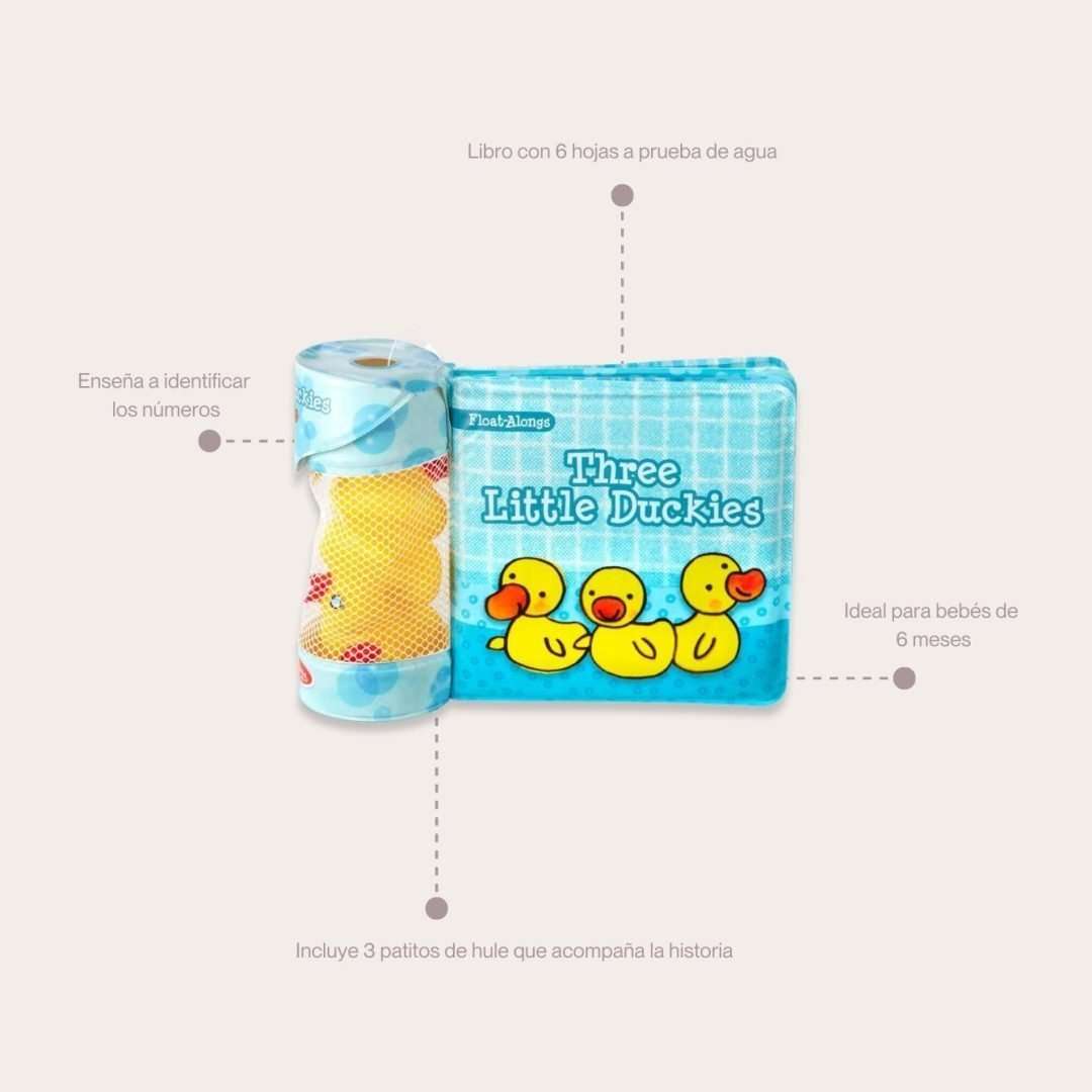 Melissa & Doug Libro para Tina Los Tres Patitos - Imagen 3