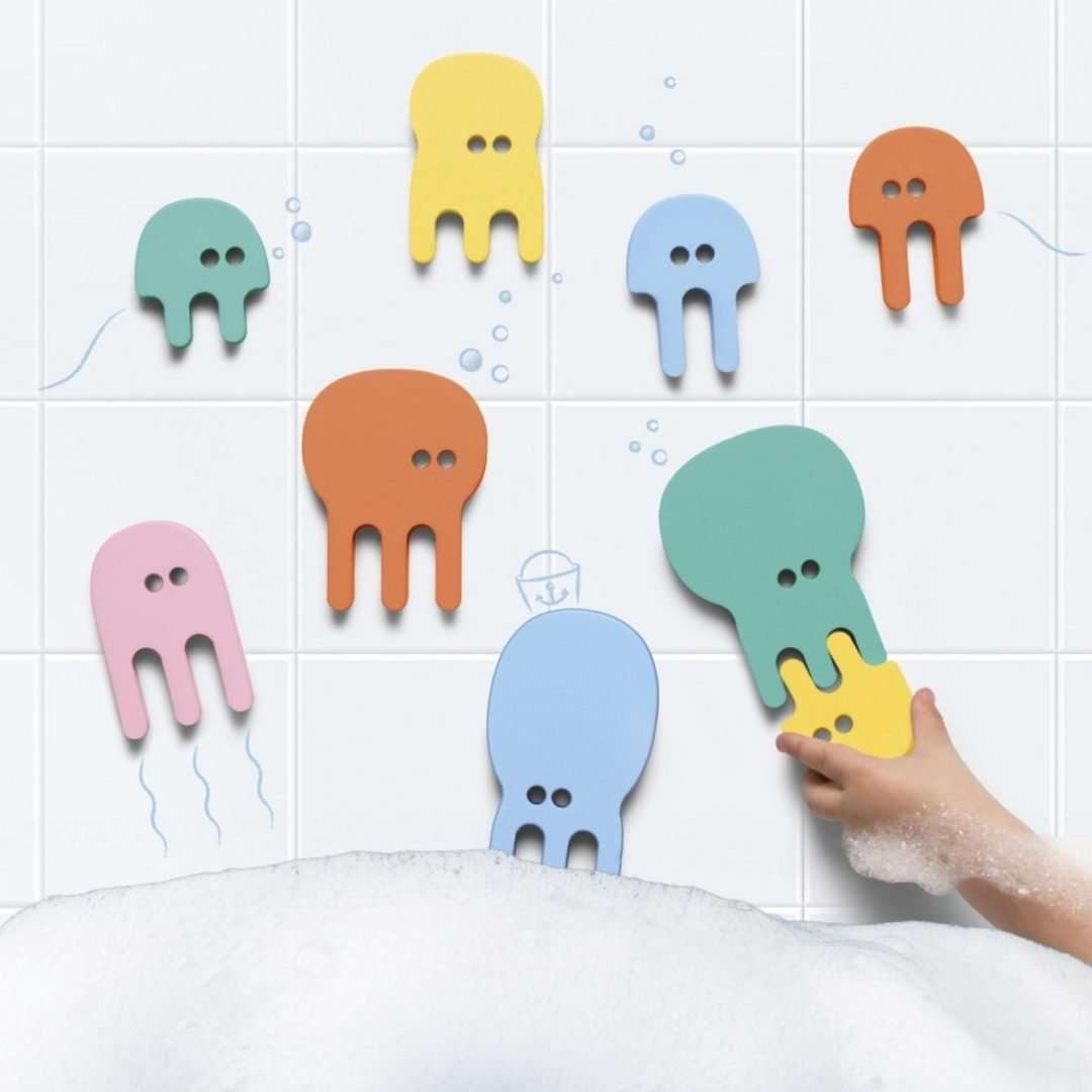 Quut Rompecabezas de Baño Medusas - Imagen 4