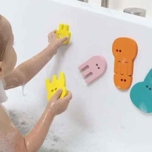 Alternative view of Quut Rompecabezas de Baño Medusas