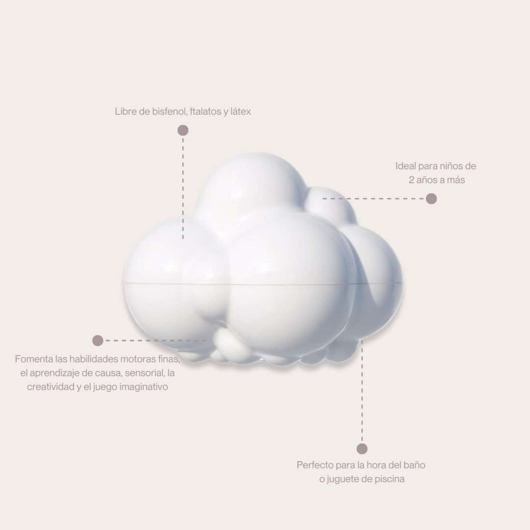 Moluk Juguete para Tina Plui Nube - Imagen 3
