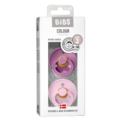 Bibs Chupones Lavander/Baby Pink (Pack x2)