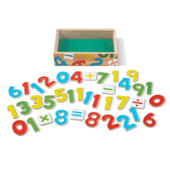 Melissa & Doug Imanes de Madera de Números