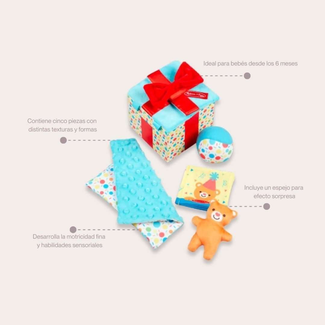 Melissa & Doug Caja de regalo sorpresa para bebés - Imagen 3