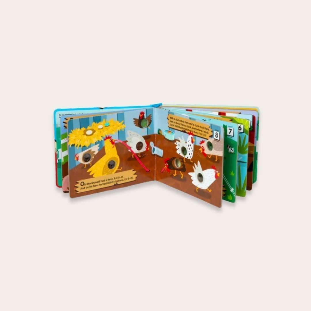 Melissa & Doug Libro Poke a Dot Old MacDonald - Imagen 4