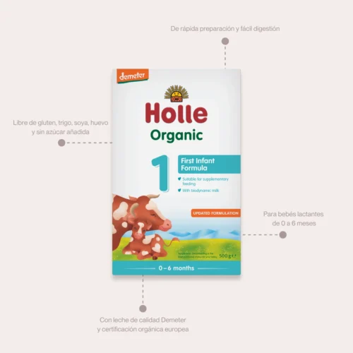 Alternative view of Holle Fórmula Orgánica (0-6 Meses) con DHA/ARA