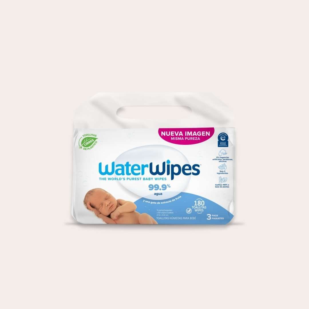 WaterWipes Toallitas Húmedas Tripack (3 Tripacks x 60 Unds) - Imagen 3
