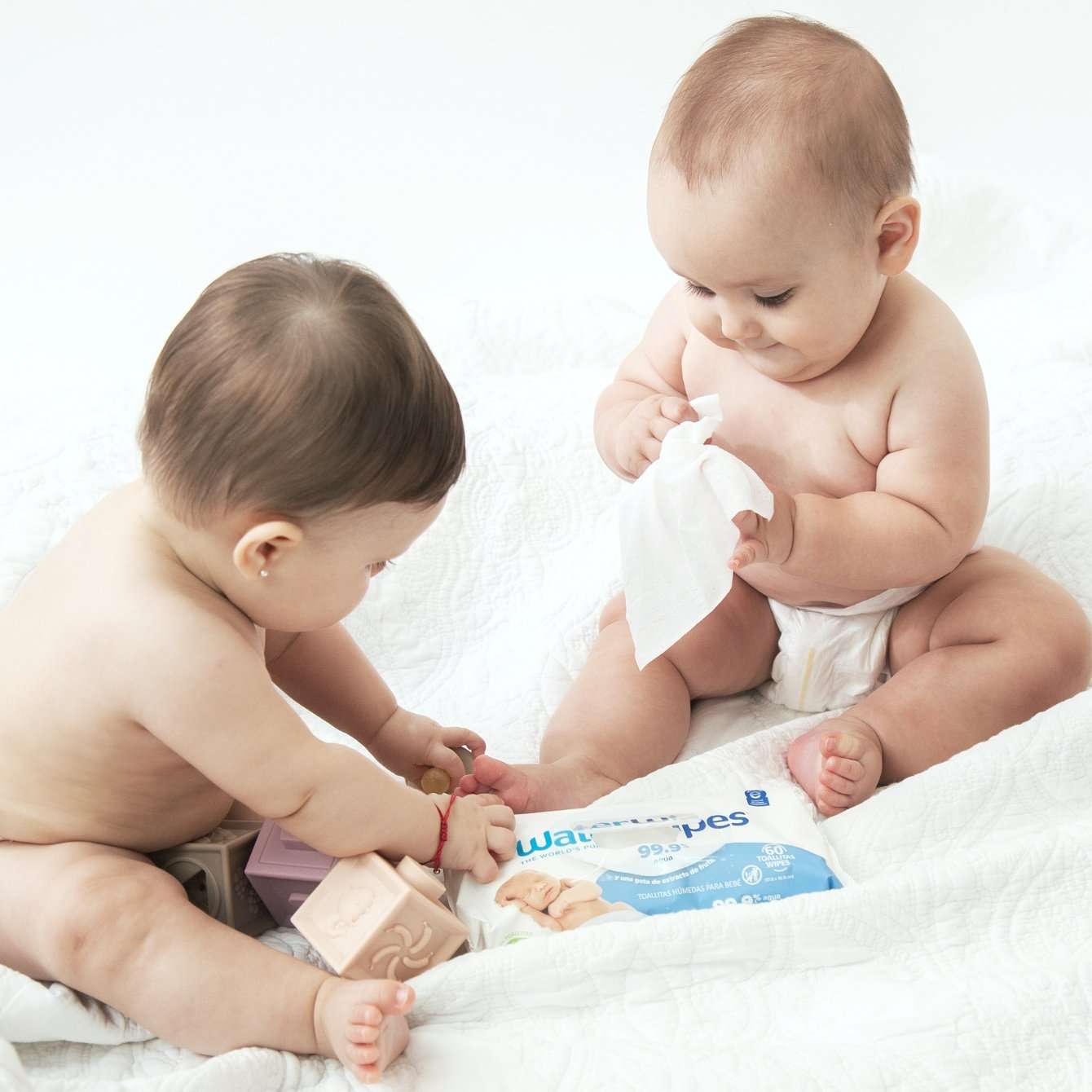 WATERWIPES TOALLITAS PARA BEBE 60 TOALLITAS