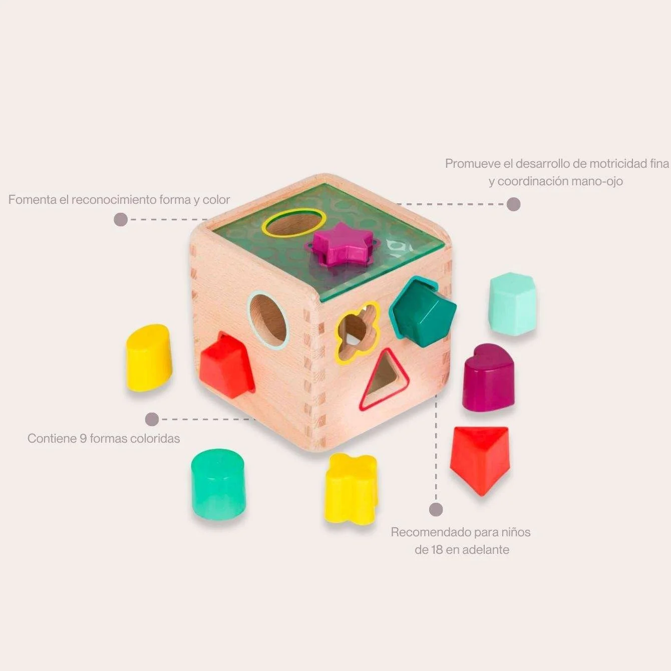 B.Toys Cubo Para Insertar - Imagen 3