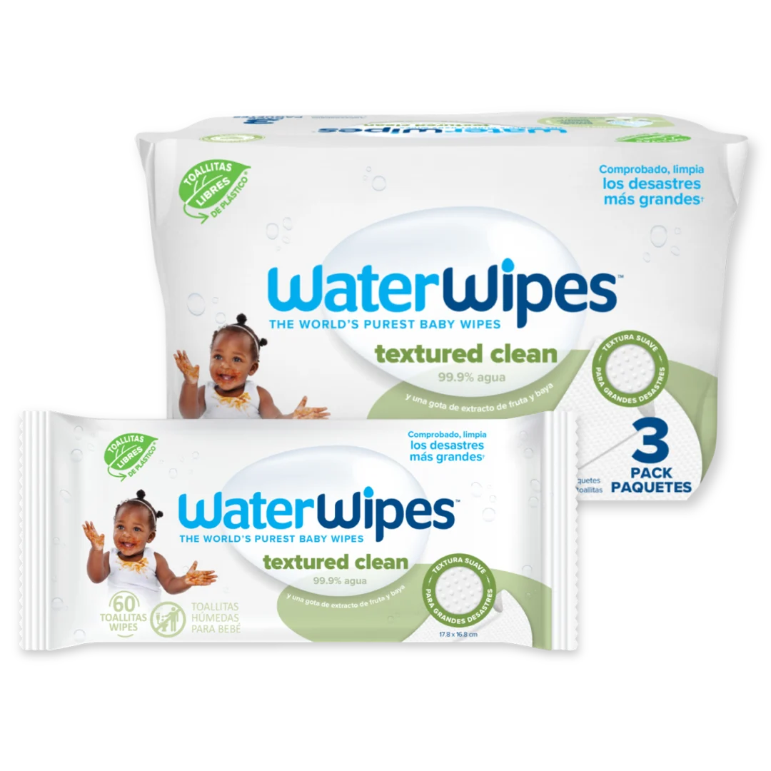 WaterWipes Toallitas Húmedas Textured Clean