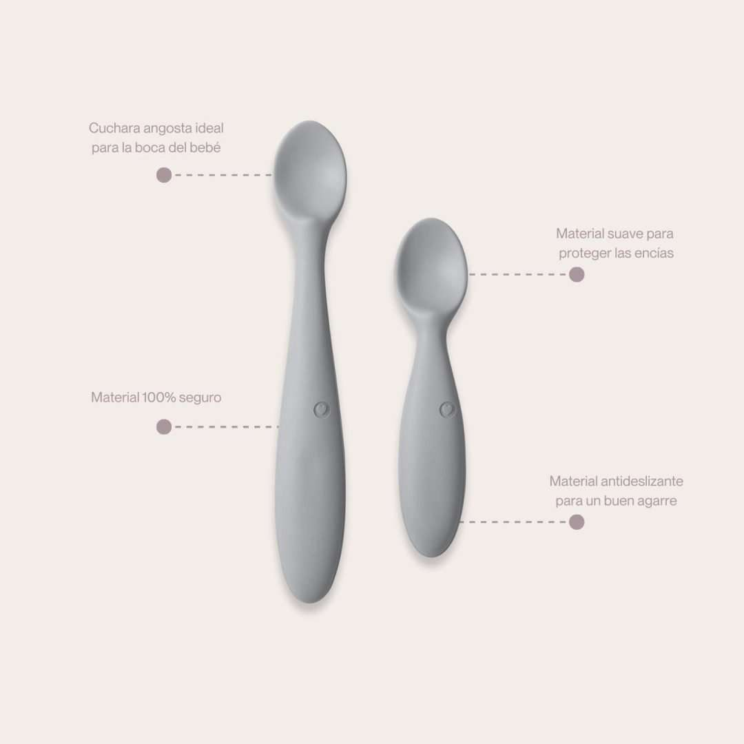 Bibs Set de Cucharas de Silicona Para Bebés - Imagen 3