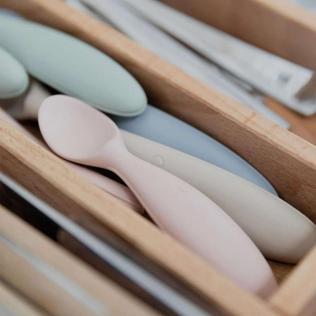 Bibs Set de Cucharas de Silicona Para Bebés - Imagen 4