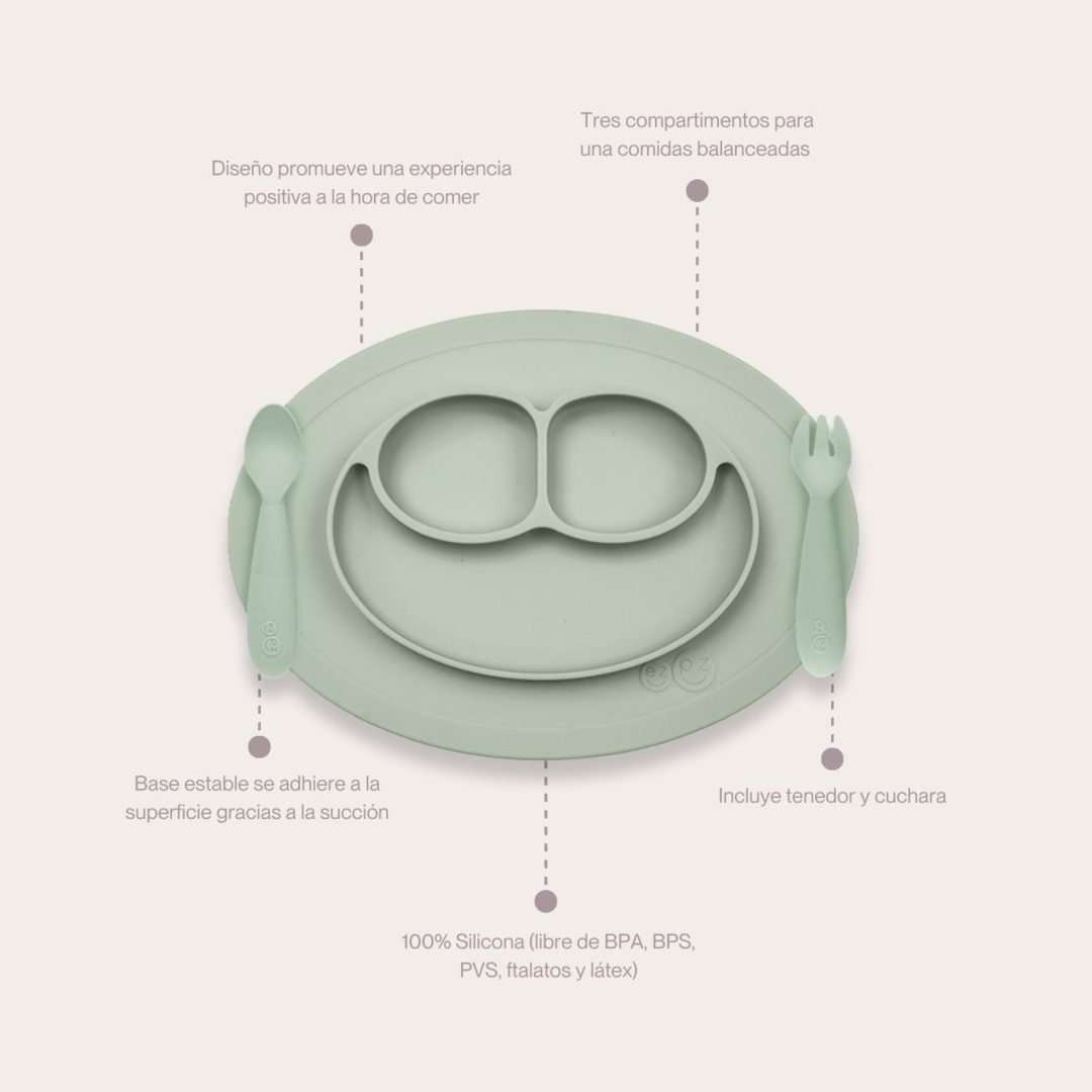 EZPZ Mini Feeding Set - Imagen 4