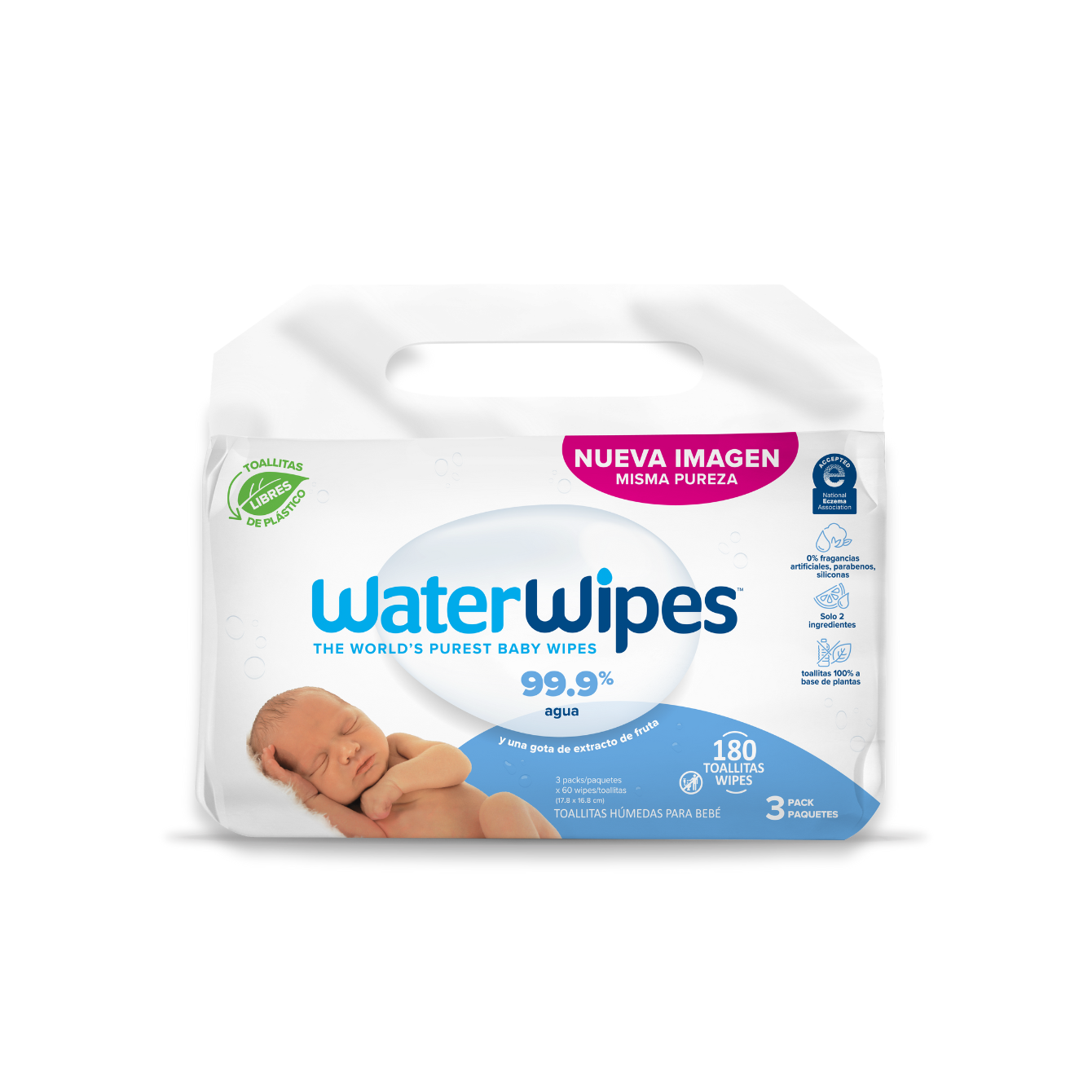 WaterWipes Toallitas Húmedas Tripack Bio