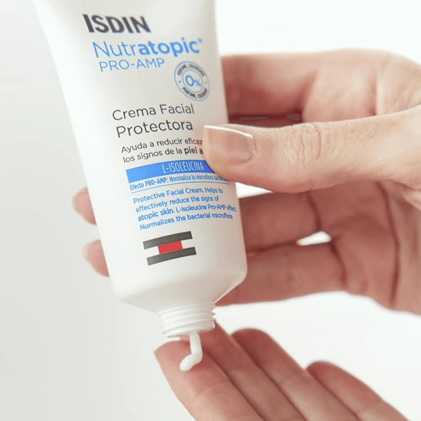 ISDIN Nutratropic Crema Facial Protectora Piel Reactiva 50ml - Imagen 2