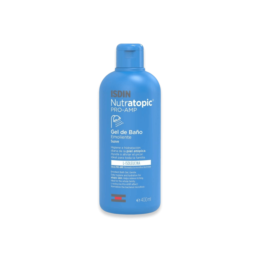 ISDIN Nutratopic Gel de Baño Emoliente Extra Suave  400ml