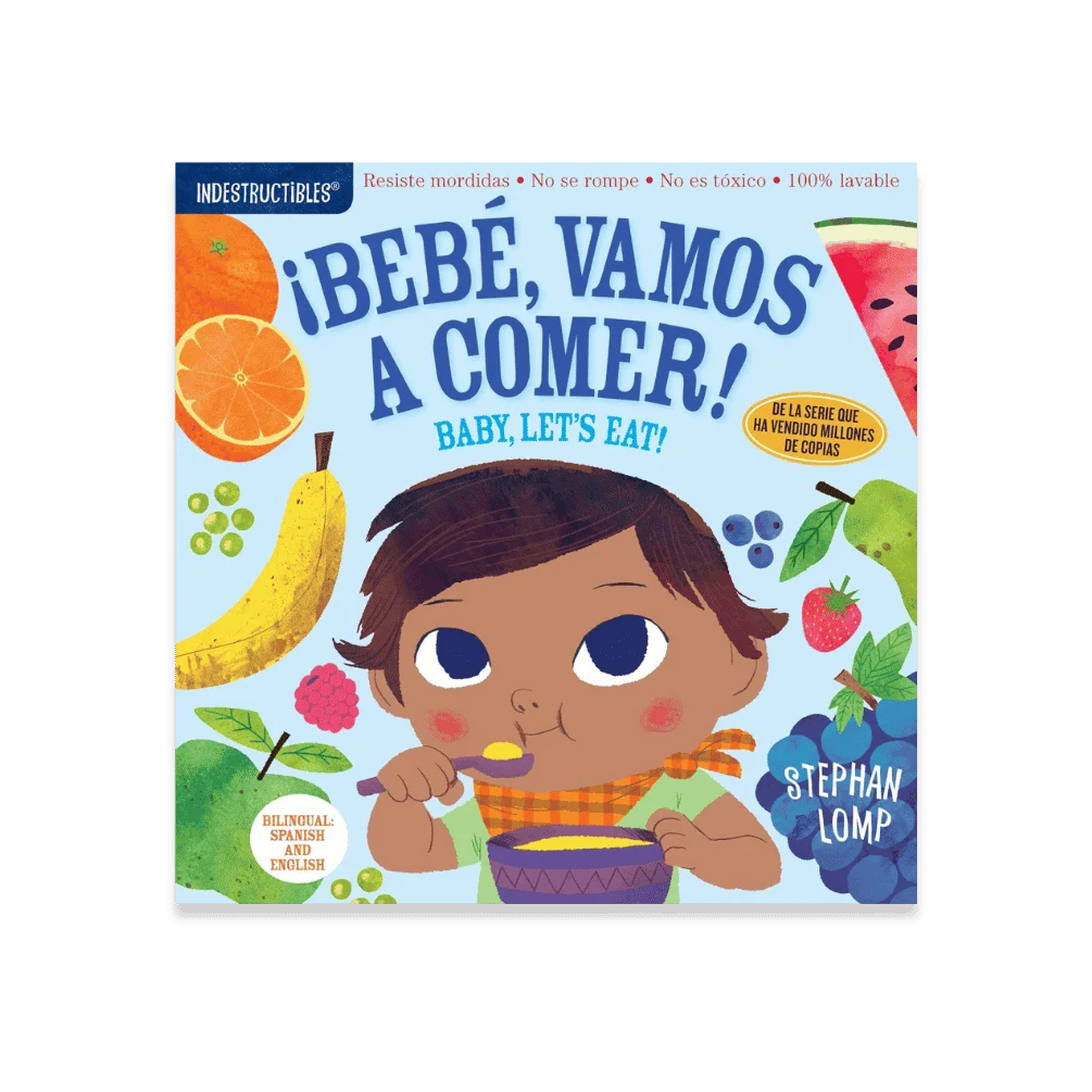 Libro Indestructible Bebé, ¡Vamos a Comer!