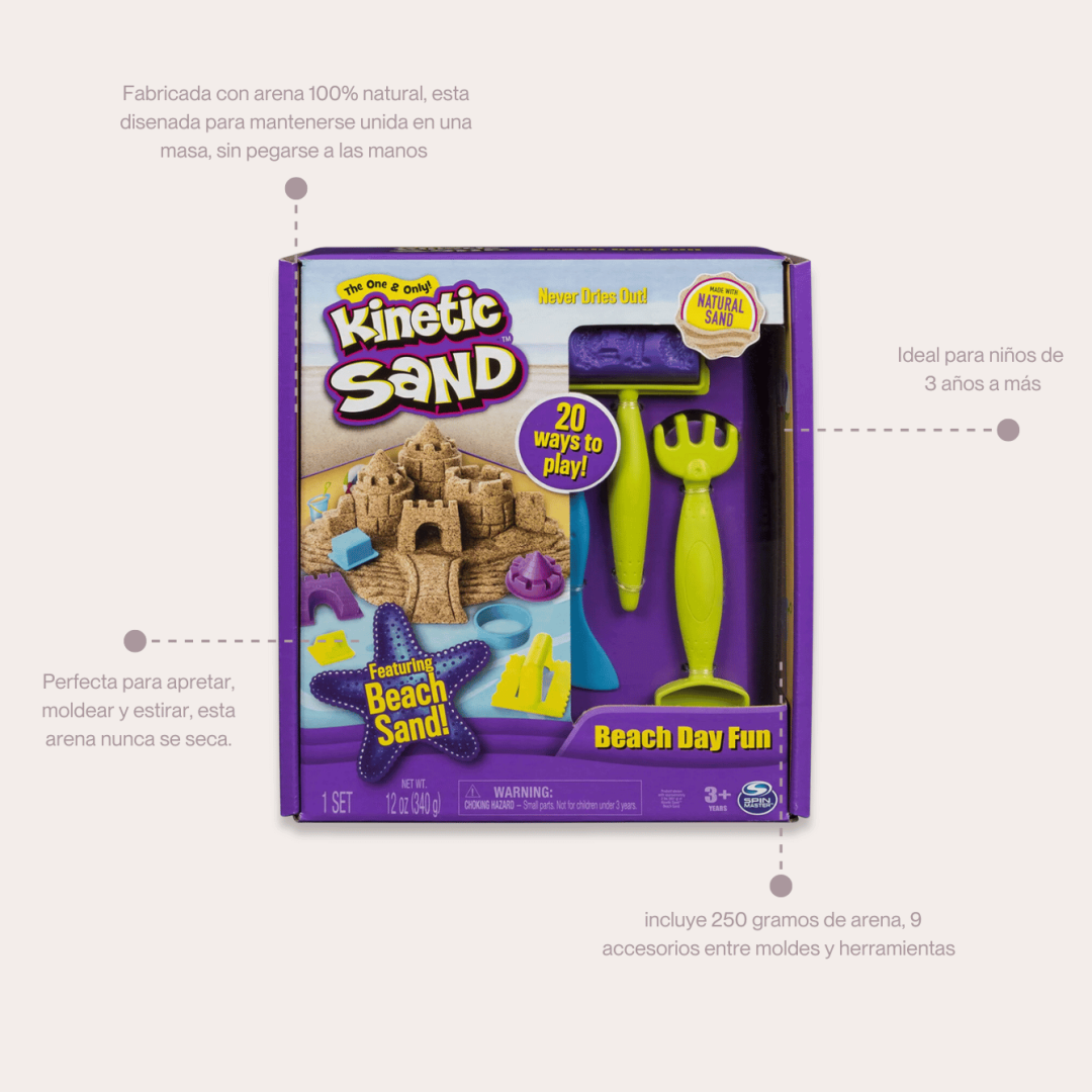 Kinetic Sand Set Castillo de Arena - Imagen 3