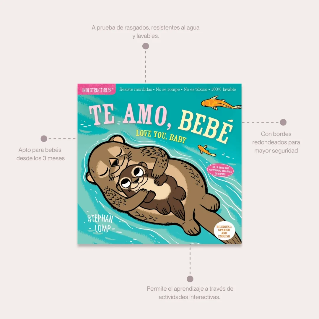 Libro Indestructible Te Amo, Bebé - Imagen 4