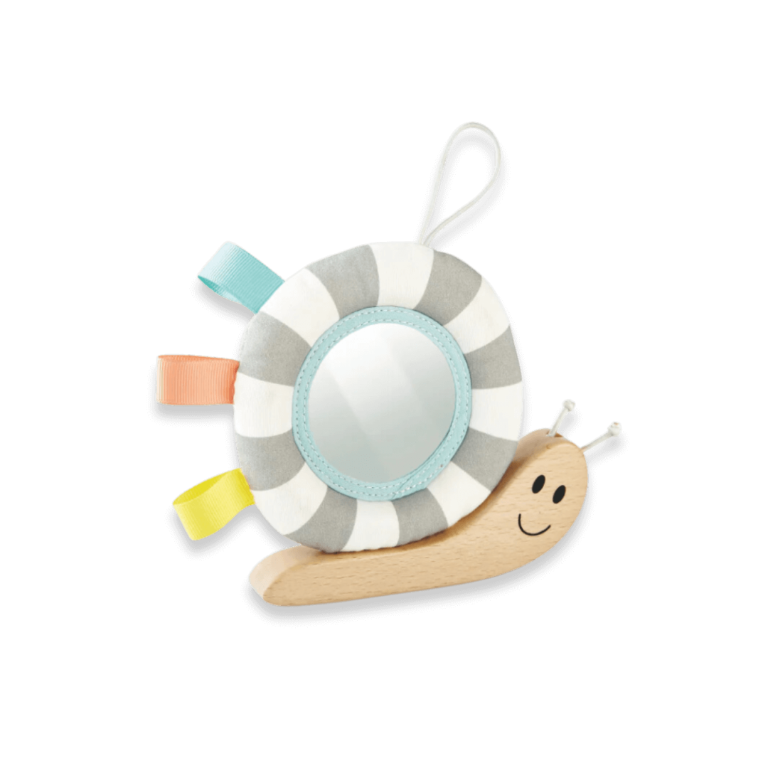 Hape Caracol Sensorial Con Espejo Colgante