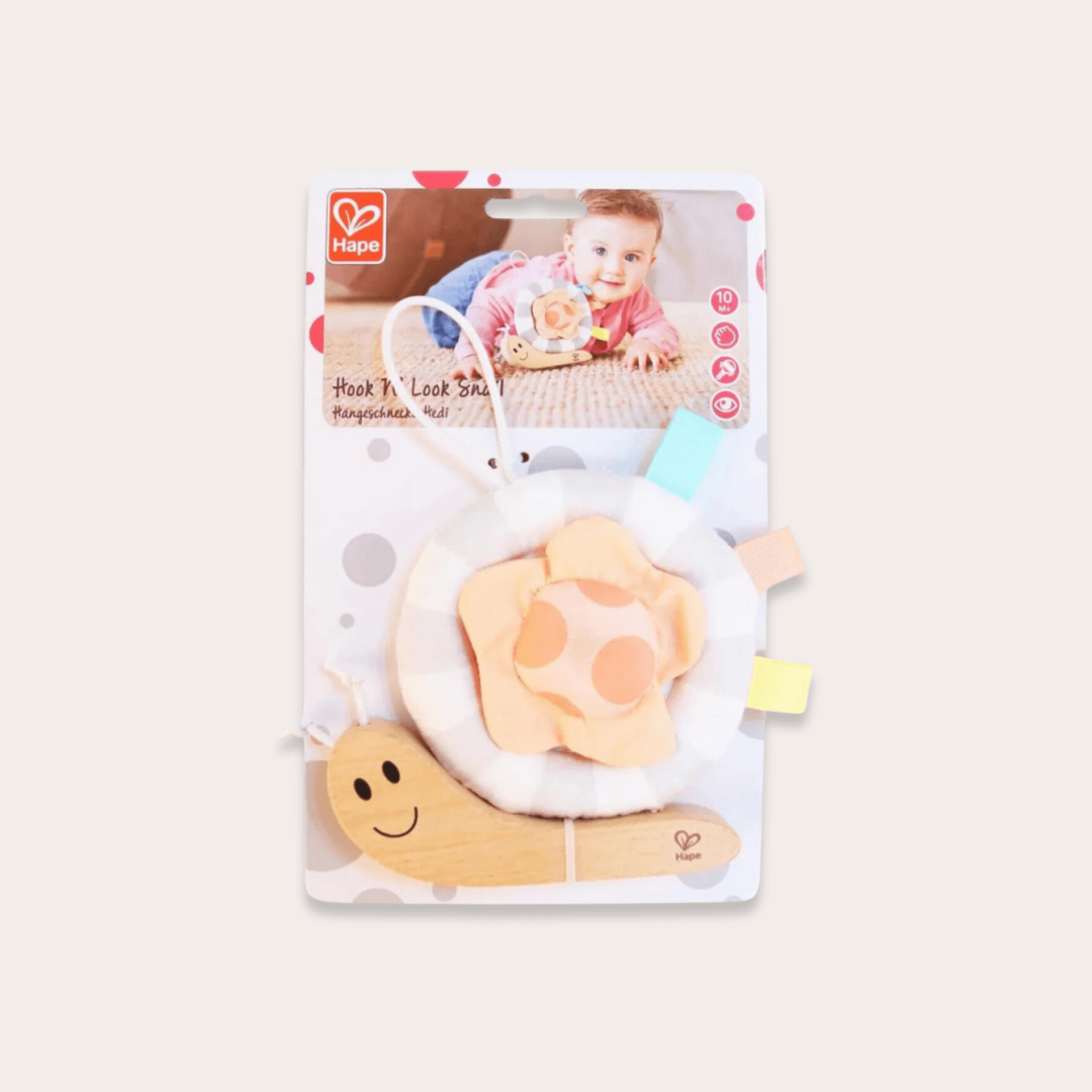 Hape Caracol Sensorial Con Espejo Colgante - Imagen 4