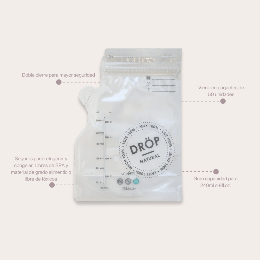 Bbluv Dröp Bolsas de Almacenamiento para Leche Materna - Imagen 4