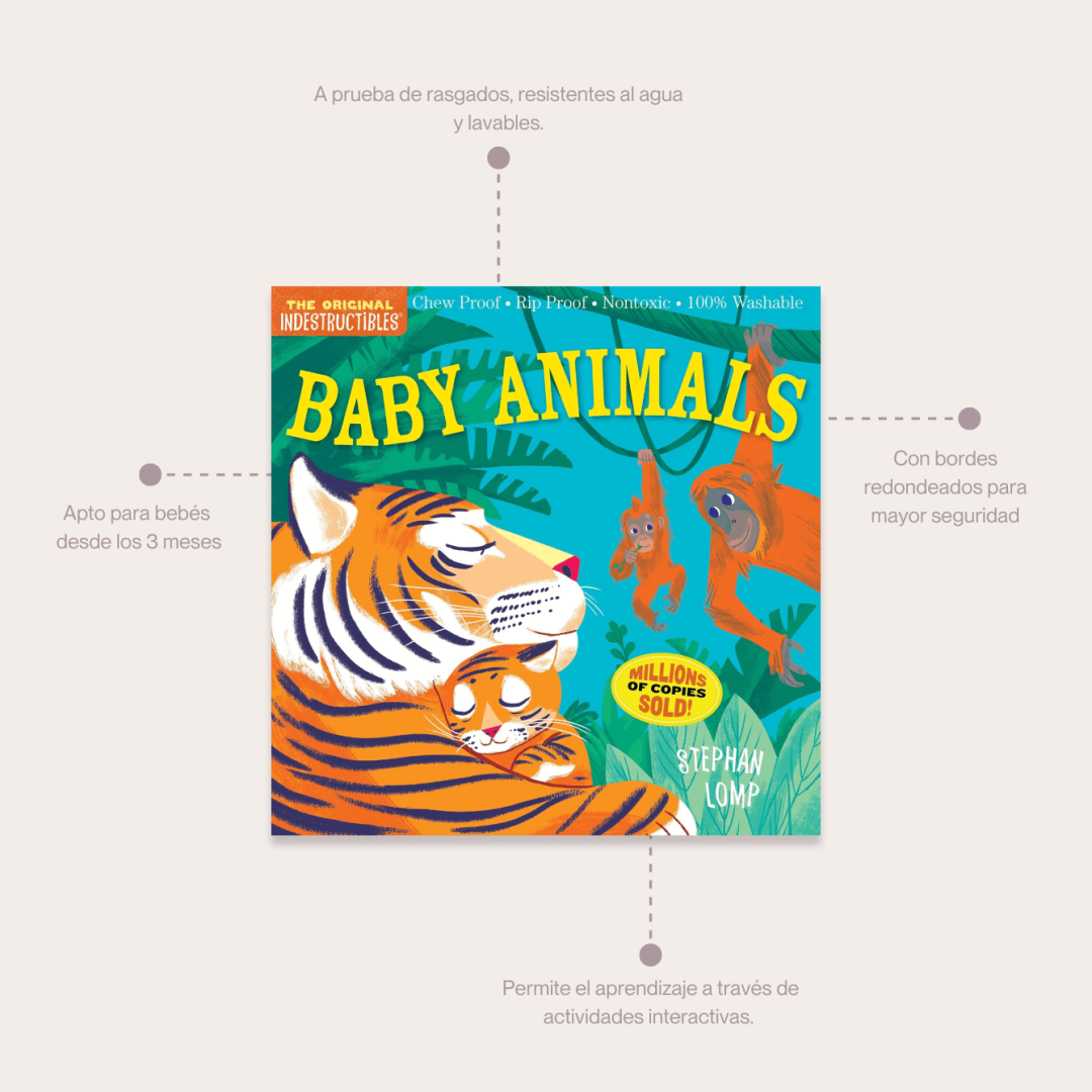 Libro Indestructible Baby Animals - Imagen 3
