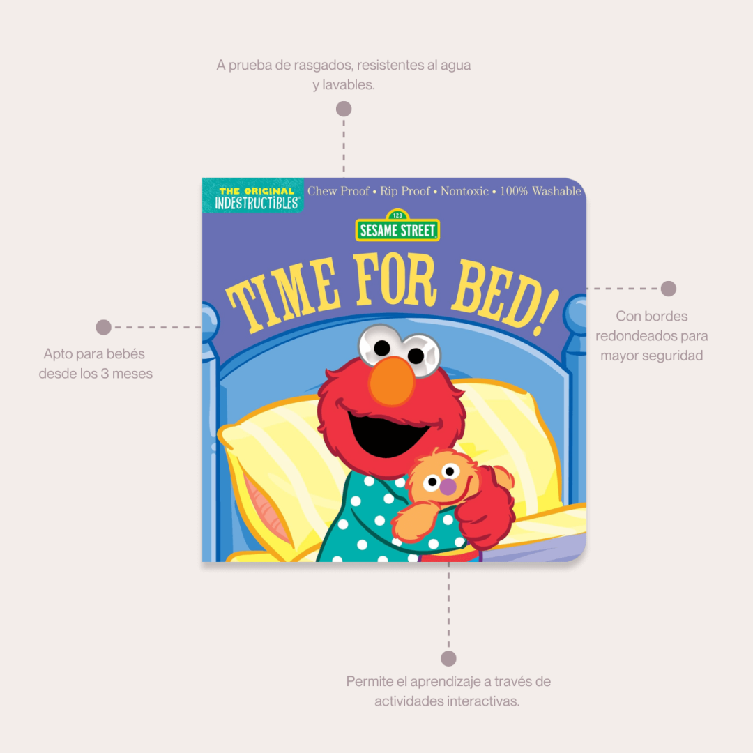 Libro Indestructible Time For Bed - Imagen 3