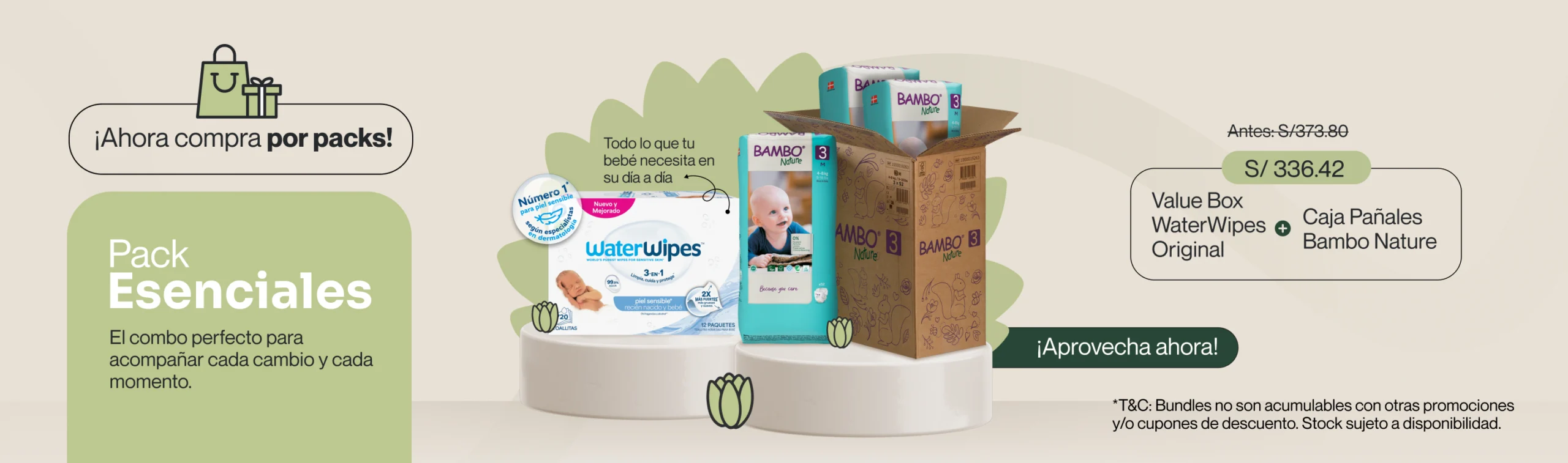 Pack Esenciales para bebé