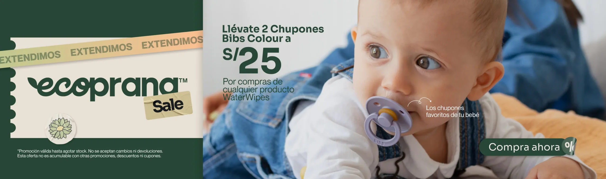 3x2 promo ecoprana bibs