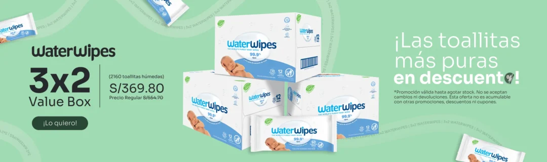 Banner Water Wipes 3x2 Value Box