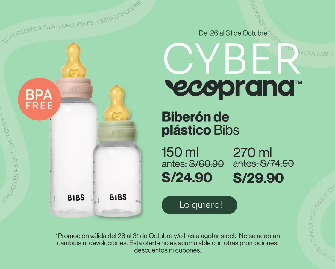 Bibs Set Completo Biberón de Plástico Libre de BPA Látex