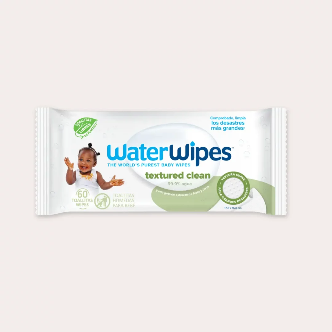 WaterWipes Toallitas Húmedas Textured Clean Single Pack x 60 Unds - Imagen 5