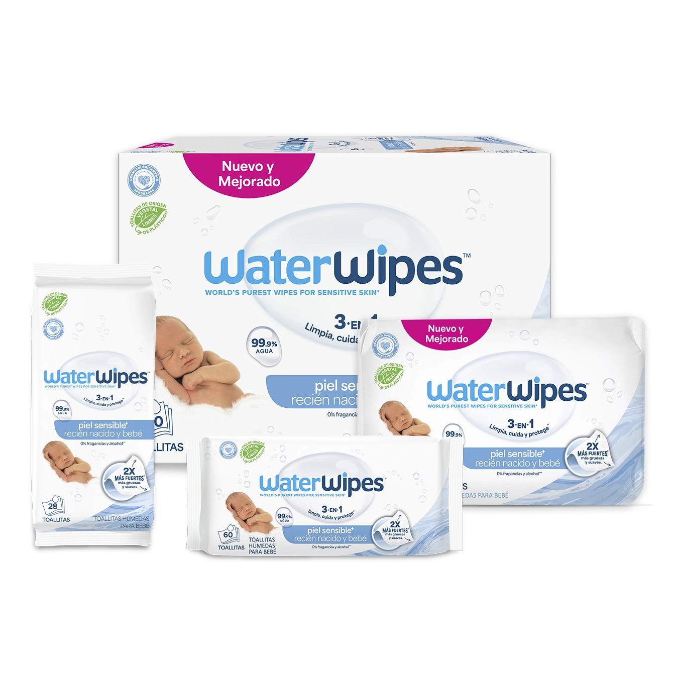 WaterWipes Toallitas Húmedas Original