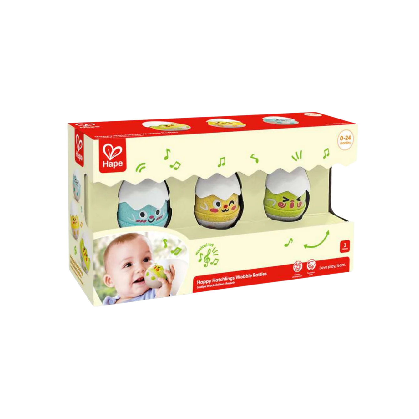 Hape Sonajas Polluelos Hape Sonajas Polluelos