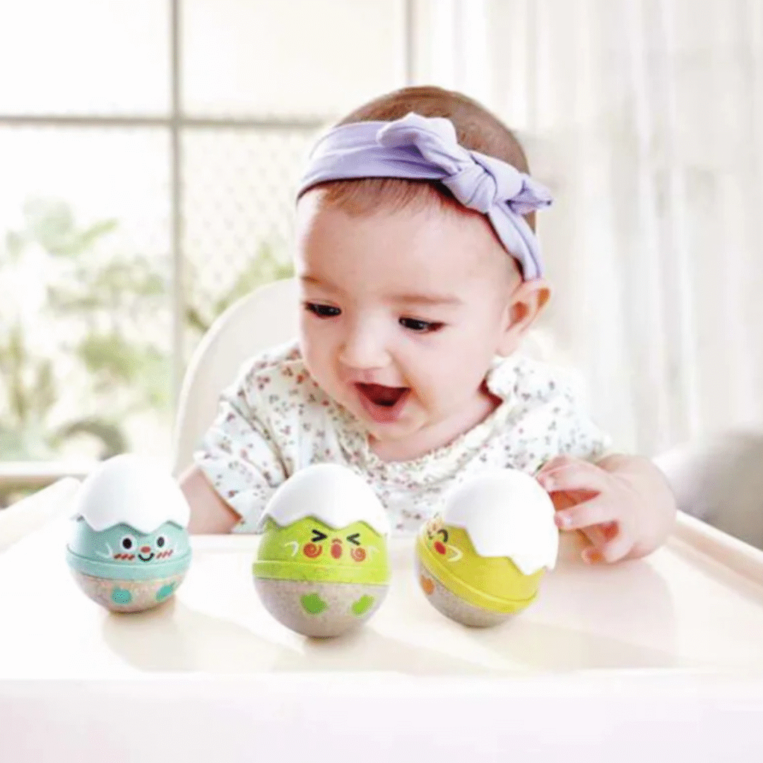 Hape Sonajas Polluelos Hape Porfiados sonajas polluelos 03 unidades 3