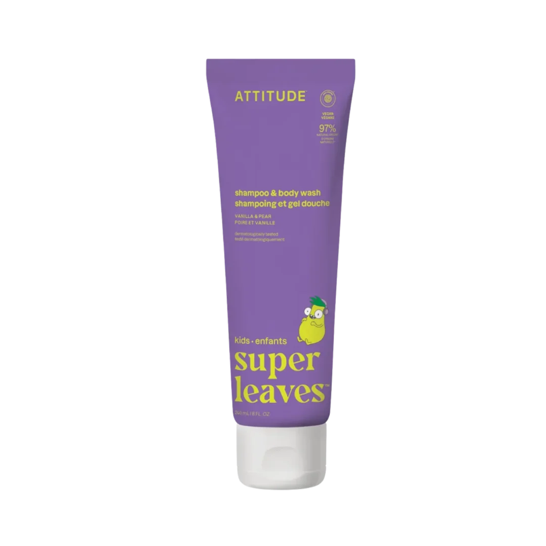 Attitude Acondicionador Natural Little Leaves Vainilla & Pera 240ml