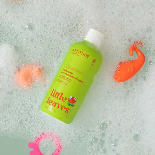 Alternative view of Attitude Gel de Baño Natural Little Leaves Sandía & Coco 473ml