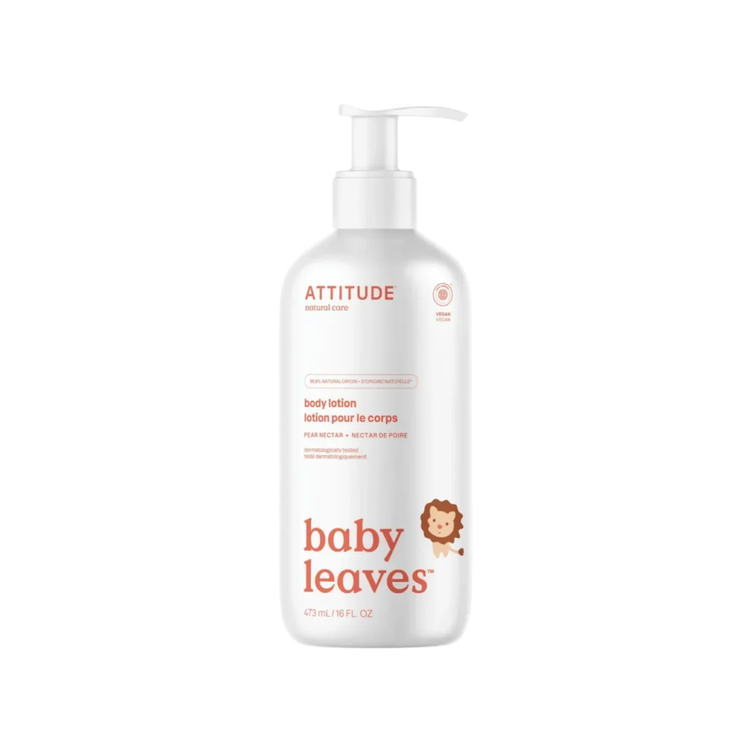 Attitude Loción Corporal Natural Baby Leaves Pera 473ml