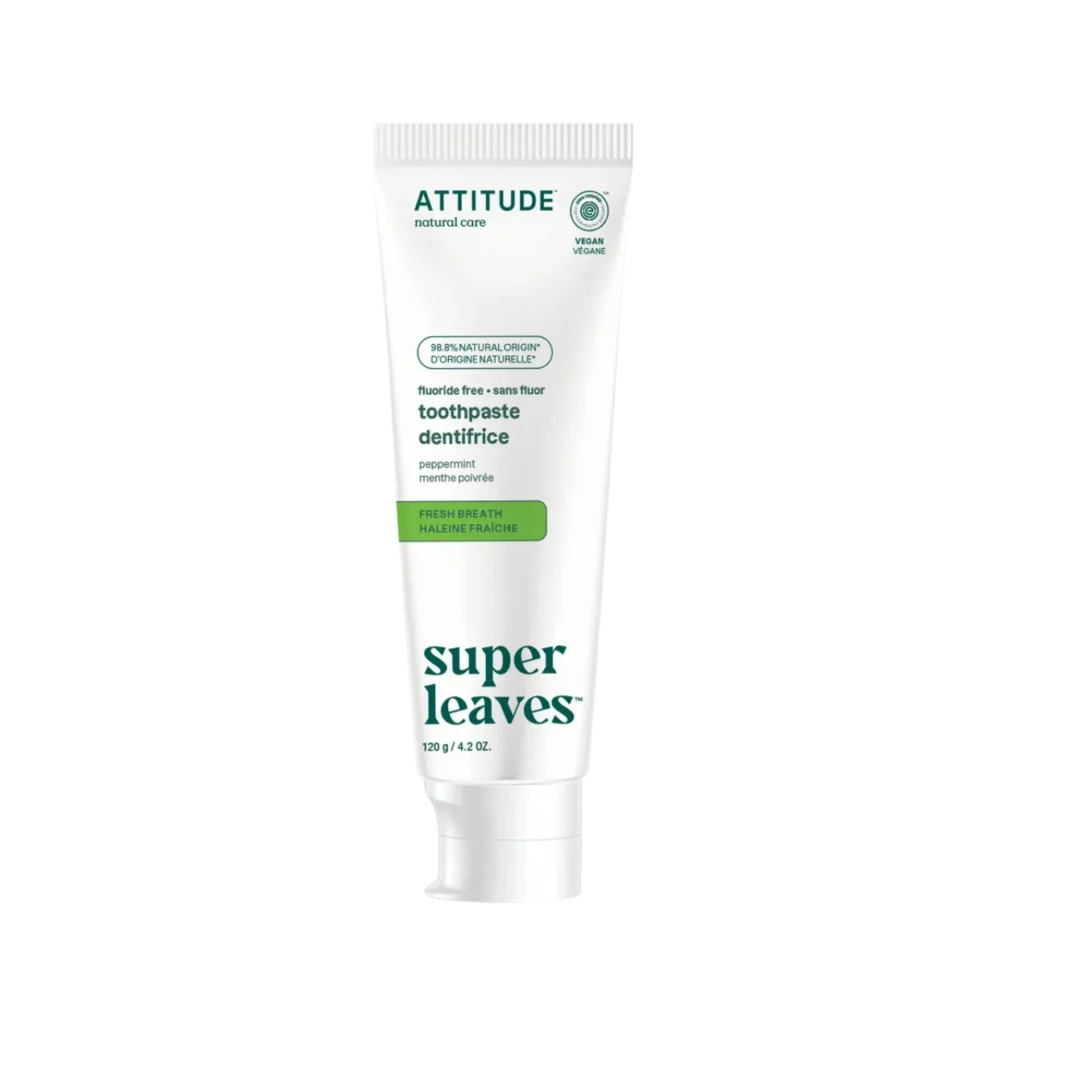 Attitude Pasta Dental Natural Sin Flúor Menta 120gr